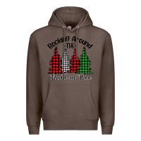 Coffee rocking around the christmas tree Premium Hoodie - Bettercallsaul