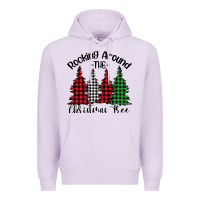 Lilac rocking around the christmas tree Premium Hoodie - Bettercallsaul
