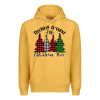 Mustard rocking around the christmas tree Premium Hoodie - Bettercallsaul