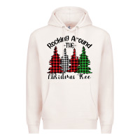 Pale Pink rocking around the christmas tree Premium Hoodie - Bettercallsaul