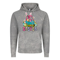 Happy Easter Toddler Car Vintage Hoodie | Teevron