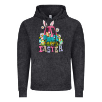 Vintage Black Happy Easter toddler car Vintage Hoodie - OliviaCreatesArt