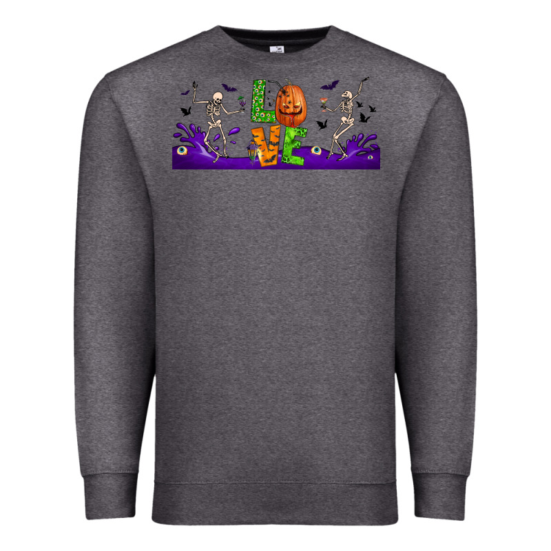 Love Halloween  Libbey Glass Premium Sweatshirt by BundleAndBundleShop | Teevron