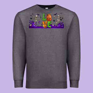 Love Halloween  Libbey Glass Premium Sweatshirt Designed By Bundleandbundleshop