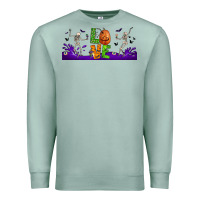 Seafoam love halloween  libbey glass Premium Sweatshirt - BundleAndBundleShop