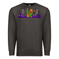 Smoke love halloween  libbey glass Premium Sweatshirt - BundleAndBundleShop