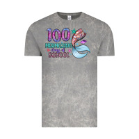 Cloud Rock 100 mermazing days of school Vintage Tee - Artiststas