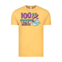 Vintage Mustard 100 mermazing days of school Vintage Tee - Artiststas