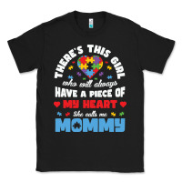 Black lil autism mom Classic Tee - CowhideDigitalArt