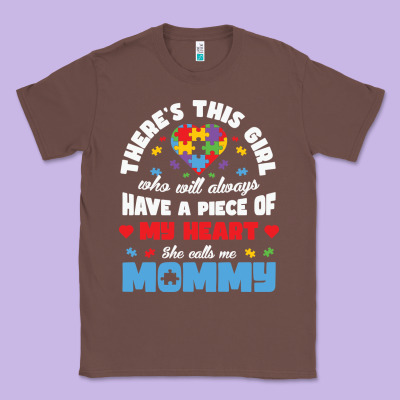 Lil Autism Mom Classic Tee Designed By Cowhidedigitalart