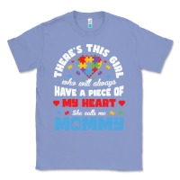 Colony Blue lil autism mom Classic Tee - CowhideDigitalArt