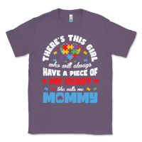 Lavender lil autism mom Classic Tee - CowhideDigitalArt