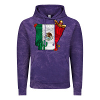 Cloud Purple mexica oklahama Vintage Hoodie - CowhideDigitalArt