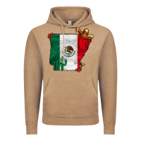 Vintage Coffee mexica oklahama Vintage Hoodie - CowhideDigitalArt