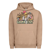 Pigment Burro game day baseball leopard Urban Hoodie - HowdyJamesFarm