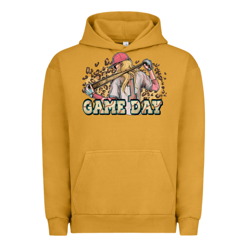 Game Day Baseball Leopard Urban Hoodie by HowdyJamesFarm | Teevron
