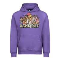 Tulip game day baseball leopard Urban Hoodie - HowdyJamesFarm