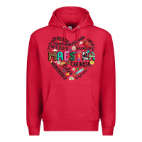 Cardinal retro maestra word Premium Hoodie - JahusDesignShop