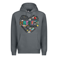 Rock retro maestra word Premium Hoodie - JahusDesignShop