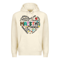 Sandshell retro maestra word Premium Hoodie - JahusDesignShop