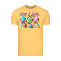 Vintage Mustard just a little egg stra Vintage Tee - Artiststas