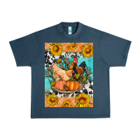 Midnight Navy fall coop animals Urban Heavy Tee - Artiststas