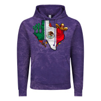 Cloud Purple mexica texas Vintage Hoodie - CowhideDigitalArt