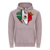 Vintage Zinc mexica texas Vintage Hoodie - CowhideDigitalArt