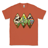 Copper cactus serape cowhide Classic Tee - JahusDesignShop