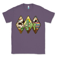 Lavender cactus serape cowhide Classic Tee - JahusDesignShop