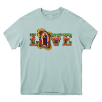 Arona Love Lady Of Guadalupe Heavy Core Tee - RanaPortraitStore