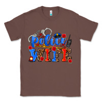 Chestnut police wife Classic Tee - AdoDesignShop