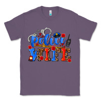 Lavender police wife Classic Tee - AdoDesignShop