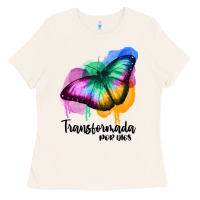 Bone transformada por dios Ladies Tee - JahusDesignShop