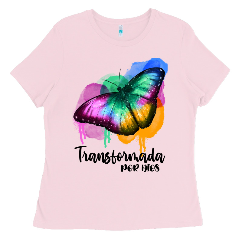 Transformada Por Dios Ladies Tee by JahusDesignShop | Teevron
