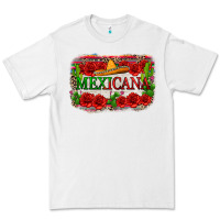 White mexicana Premium Tee - Zillion Design Studio