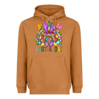 Meerkat Easter Day Rainbow Heavyweight Hoodie - BundleAndBundleShop
