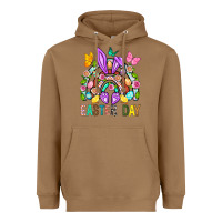 Toasted Coconut Easter Day Rainbow Heavyweight Hoodie - BundleAndBundleShop