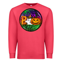 Cardinal halloween round earrings 3 Premium Sweatshirt - BundleAndBundleShop