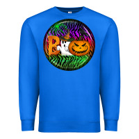 True Royal halloween round earrings 3 Premium Sweatshirt - BundleAndBundleShop
