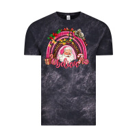 Cloud Black pink christmas believe  rainbow Vintage Tee - AdoDesignShop