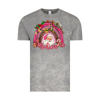 Cloud Rock pink christmas believe  rainbow Vintage Tee - AdoDesignShop