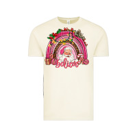 Vintage Arctic pink christmas believe  rainbow Vintage Tee - AdoDesignShop