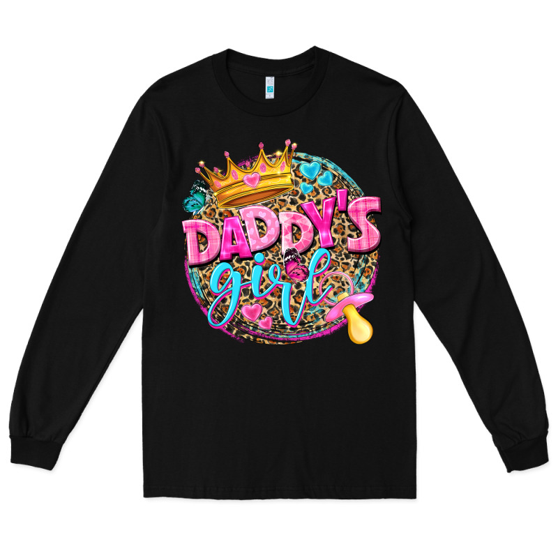 Daddys Girl Long Sleeve Tee by NancyCooperArtShop | Teevron