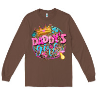 Chestnut daddys girl Long Sleeve Tee - NancyCooperArtShop