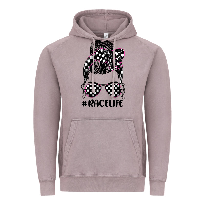Race Life Vintage Hoodie by JahusDesignShop | Teevron
