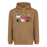 Western Cowgirl Coffee Cup Bbs Heavyweight Hoodie | Teevron