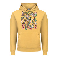 Vintage Mustard Easter Day Happy Easter y'all Vintage Hoodie - OliviaCreatesArt