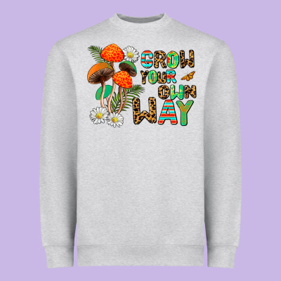 Grow Your Own Way Heavyweight Sweatshirt Designed By Adodesignshop