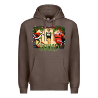 Coffee christmas friends squad Premium Hoodie - Bettercallsaul